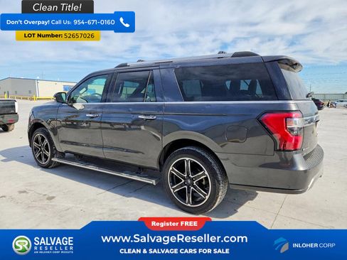 Used 2020 Ford Expedition Max Limited w/ Texas Edition Package RWD image 3