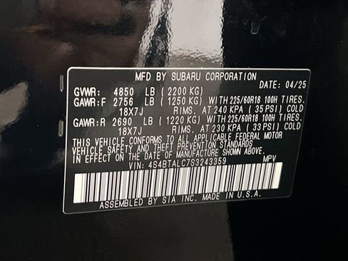 Used 2025 Subaru Outback Onyx Edition image 30