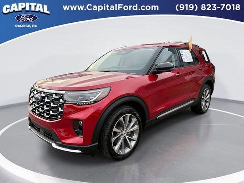 Certified 2025 Ford Explorer Platinum w/ Ultimate Package image 1