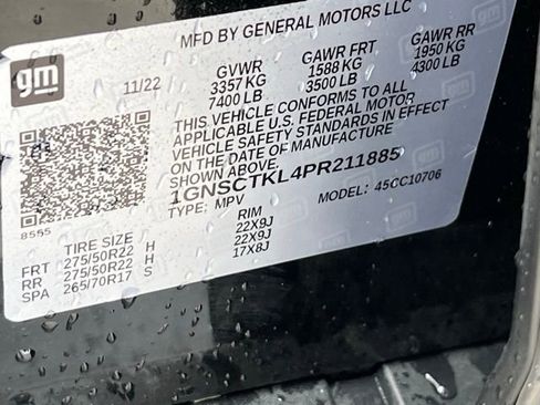 Used 2023 Chevrolet Tahoe High Country image 35