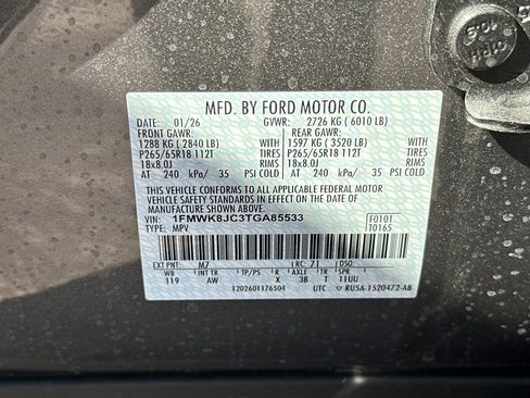 New 2026 Ford Explorer Tremor w/ Tremor Ultimate Package image 28