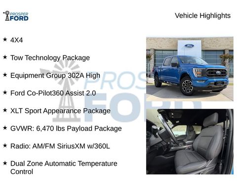 Used 2021 Ford F150 XLT w/ Equipment Group 302A High AWD/4WD image 5