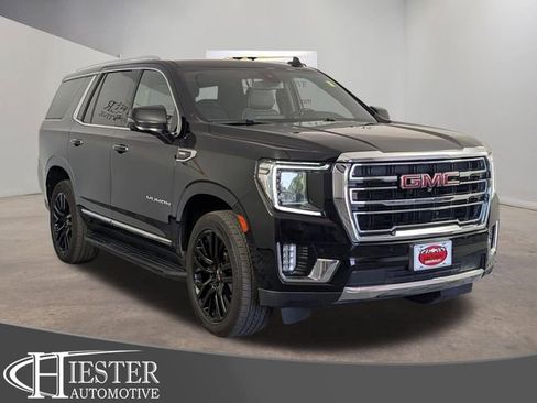 Used 2021 GMC Yukon SLT w/ SLT Luxury Package RWD image 1