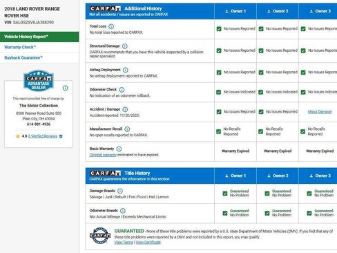 Used 2018 Land Rover Range Rover HSE image 15