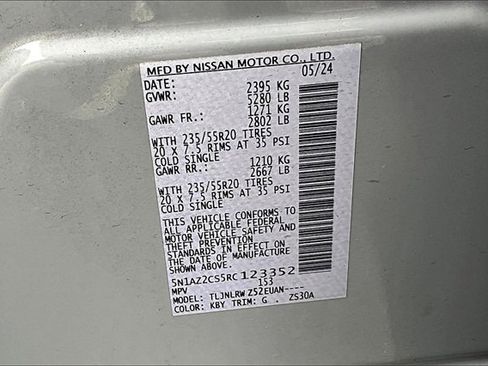 Certified 2024 Nissan Murano SL image 16