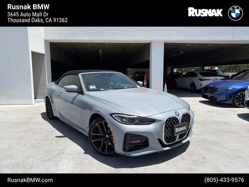 Certified 2023 BMW 430i Convertible w/ M Sport Package RWD image 1