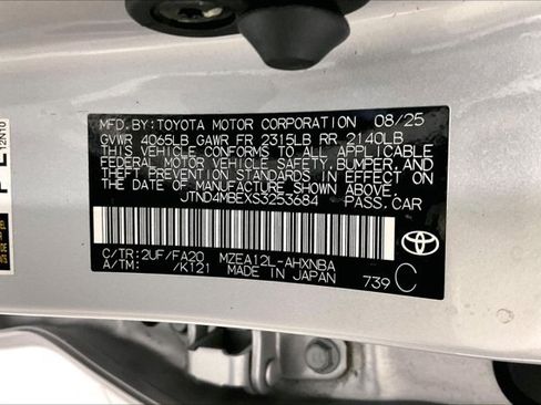 Used 2025 Toyota Corolla SE FWD image 43
