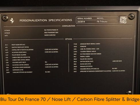 Used 2021 Ferrari F8 Tributo Base image 35