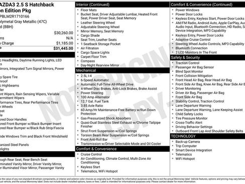 Used 2024 MAZDA MAZDA3 s image 10
