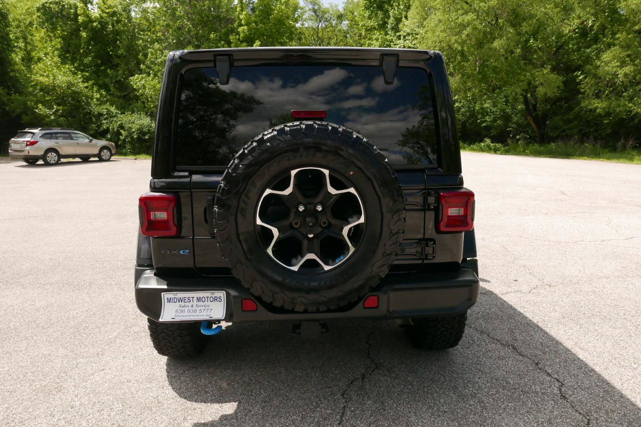 Used 2021 Jeep Wrangler Unlimited Rubicon 4xe w/ Cold Weather Group AWD/4WD image 7