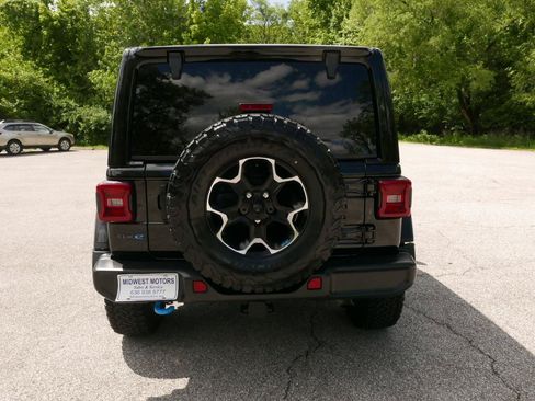 Used 2021 Jeep Wrangler Unlimited Rubicon 4xe w/ Cold Weather Group AWD/4WD image 7