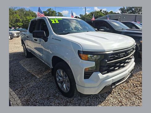 Used 2022 Chevrolet Silverado 1500 Custom AWD/4WD image 1