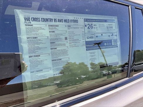 New 2026 Volvo V60 B5 Cross Country Plus w/ Climate Package image 36