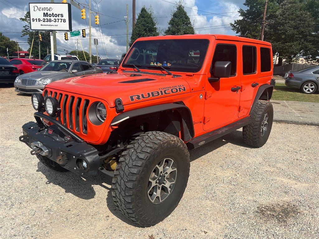 Used 2020 Jeep Wrangler Unlimited Rubicon w/ Steel Bumper Group AWD/4WD image 1