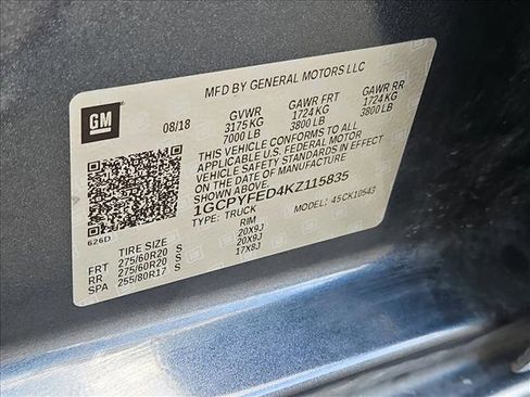 Used 2019 Chevrolet Silverado 1500 LT Trail Boss image 24