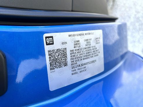 New 2026 Chevrolet Corvette Stingray Convertible w/ Battery Protection Package RWD image 22