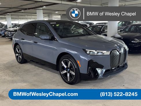 Used 2024 BMW iX xDrive50 w/ Sport Package AWD/4WD image 1