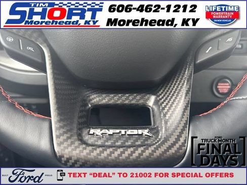 New 2026 Ford Bronco Raptor w/ Interior Carbon Fiber Pack AWD/4WD image 17