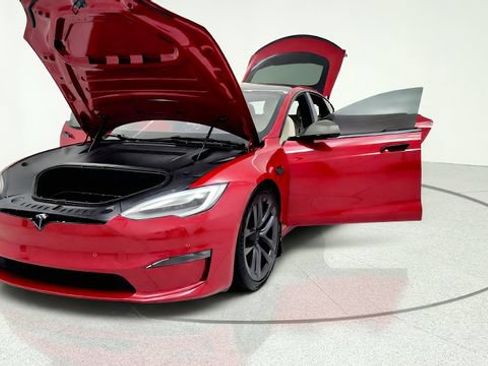 Used 2021 Tesla Model S Plaid AWD/4WD image 13