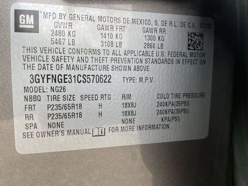 Used 2012 Cadillac SRX FWD image 29