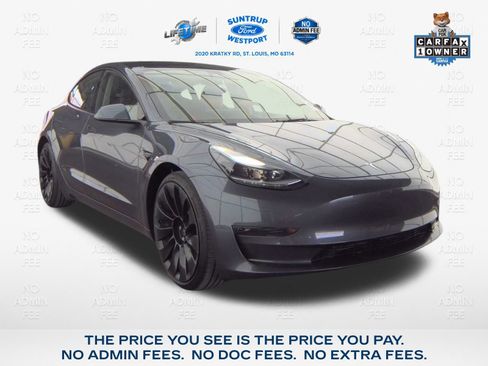 Used 2023 Tesla Model 3 Performance AWD/4WD image 1