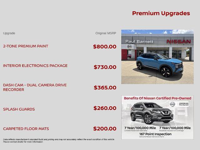 Certified 2025 Nissan Kicks SR w/ Interior Electronics Package AWD/4WD image 9