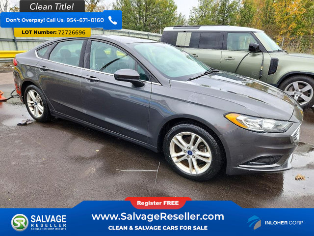 Used 2018 Ford Fusion SE w/ Fusion SE Technology Package FWD image 5