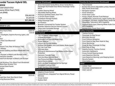 New 2025 Hyundai Tucson SEL image 4
