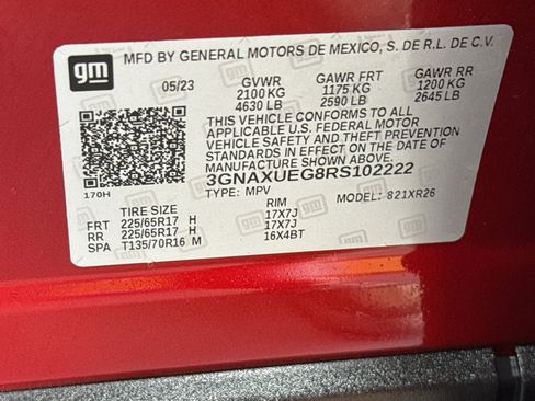 Used 2024 Chevrolet Equinox LT w/ LPO, Floor Liner Package AWD/4WD image 39