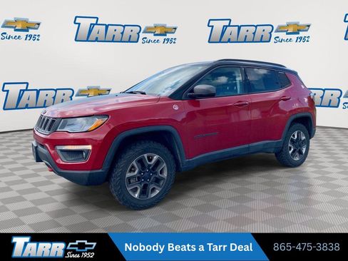 Used 2018 Jeep Compass Trailhawk AWD/4WD image 1