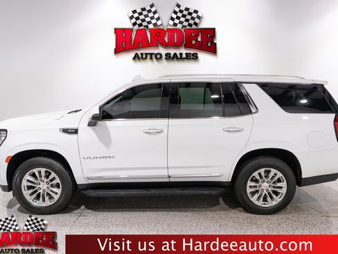 Used 2022 GMC Yukon SLT w/ SLT Premium Package RWD image 1
