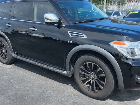 Used 2018 Nissan Armada Platinum w/ Captain Seat Package RWD image 2