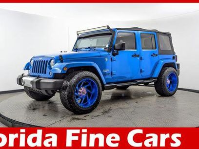 Used 2015 Jeep Wrangler Unlimited Sahara