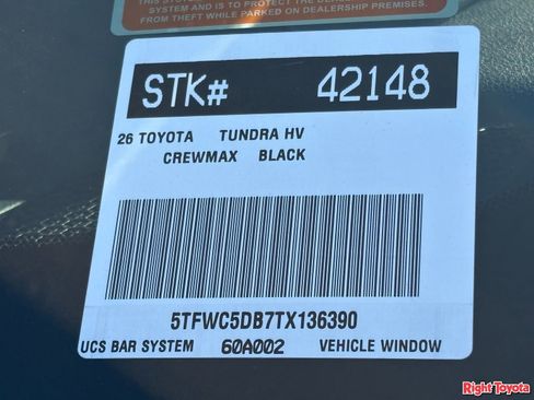 New 2026 Toyota Tundra Limited AWD/4WD image 26