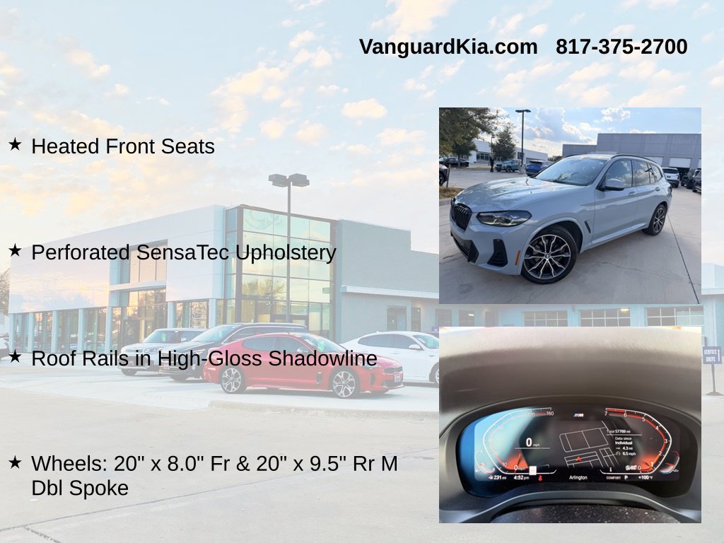 Used 2022 BMW X3 xDrive30i w/ M Sport Package 2 AWD/4WD image 19
