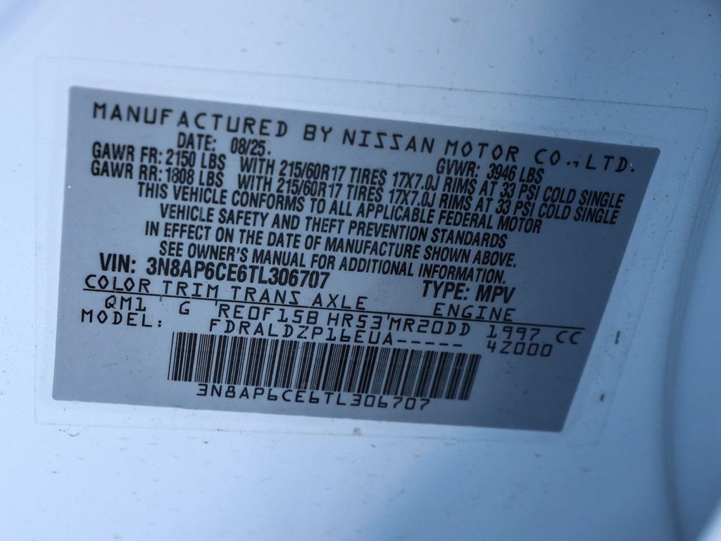 Used 2026 Nissan Kicks SV w/ Charging Package FWD image 36