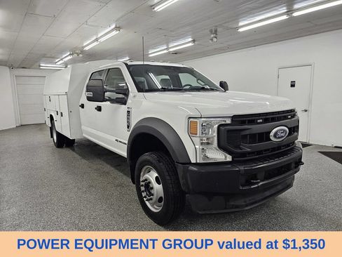 Used 2022 Ford F550 4x4 Crew Cab Super Duty w/ Power Equipment Group image 3
