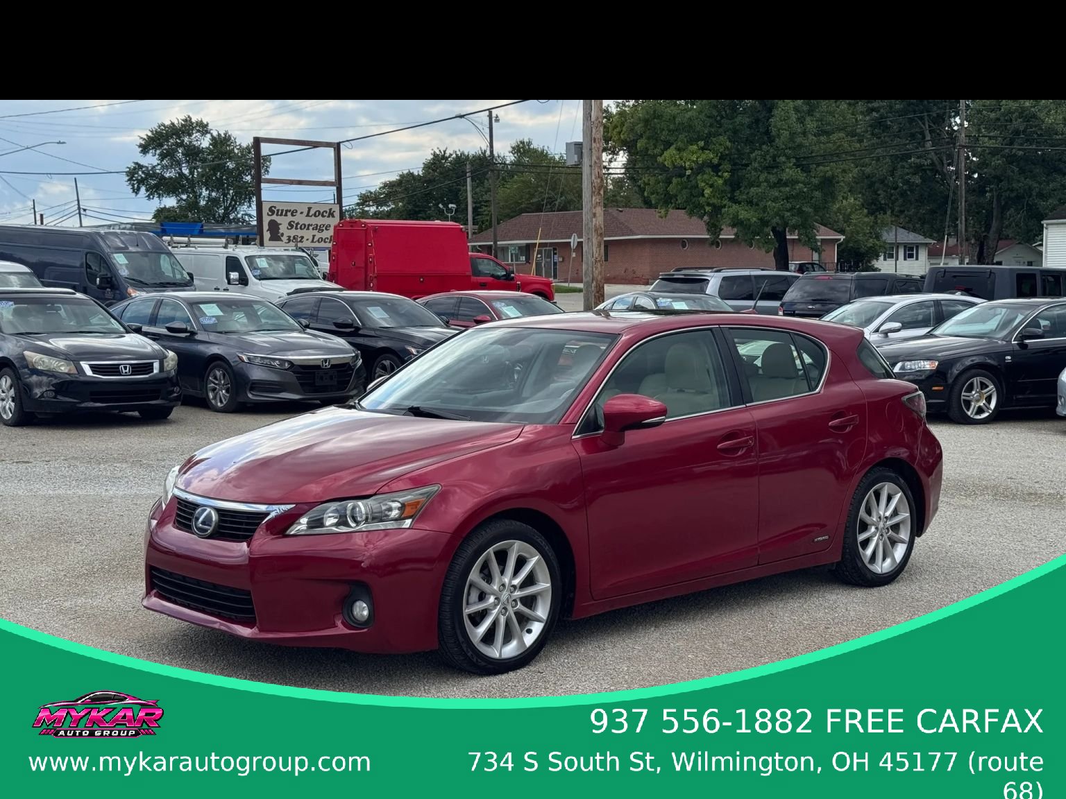 Used 2012 Lexus CT 200h Premium w/ Premium Audio Pkg FWD image 1