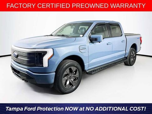 Certified 2023 Ford F150 Lightning Lariat w/ Equipment Group 511A High AWD/4WD image 1