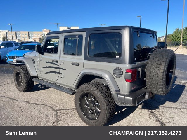Used 2022 Jeep Wrangler Unlimited Sahara w/ LED Lighting Group AWD/4WD image 4