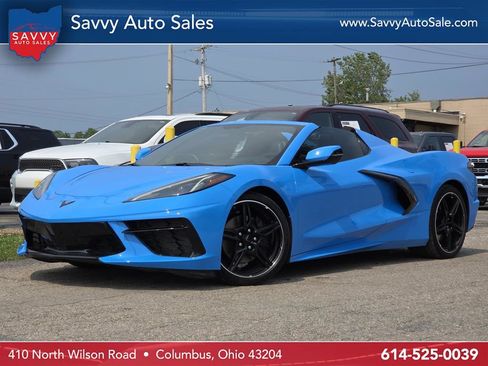 Used 2023 Chevrolet Corvette Stingray Convertible w/ Battery Protection Package RWD image 1