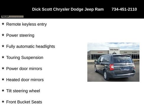 Used 2012 Chrysler Town & Country Touring w/ Entertainment Group #1 image 16