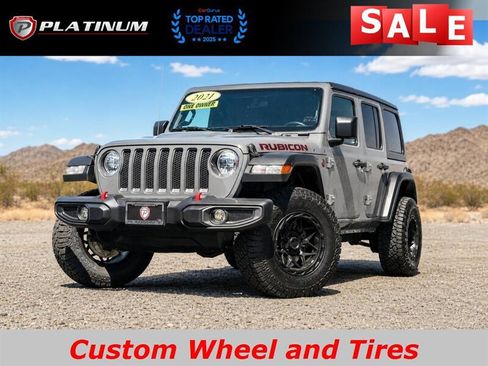 Used 2021 Jeep Wrangler Unlimited Rubicon AWD/4WD image 1