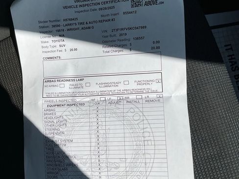 Used 2019 Toyota RAV4 LE image 42