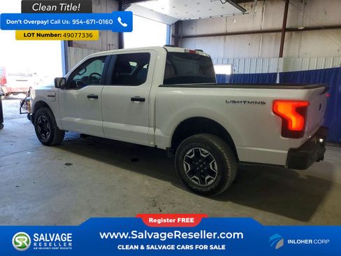 Used 2022 Ford F150 Lightning Pro AWD/4WD image 3