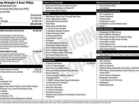 Used 2025 Jeep Wrangler Unlimited Sport AWD/4WD image 2