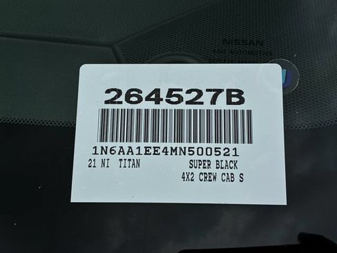 Used 2021 Nissan Titan S w/ S Utility Package RWD image 30