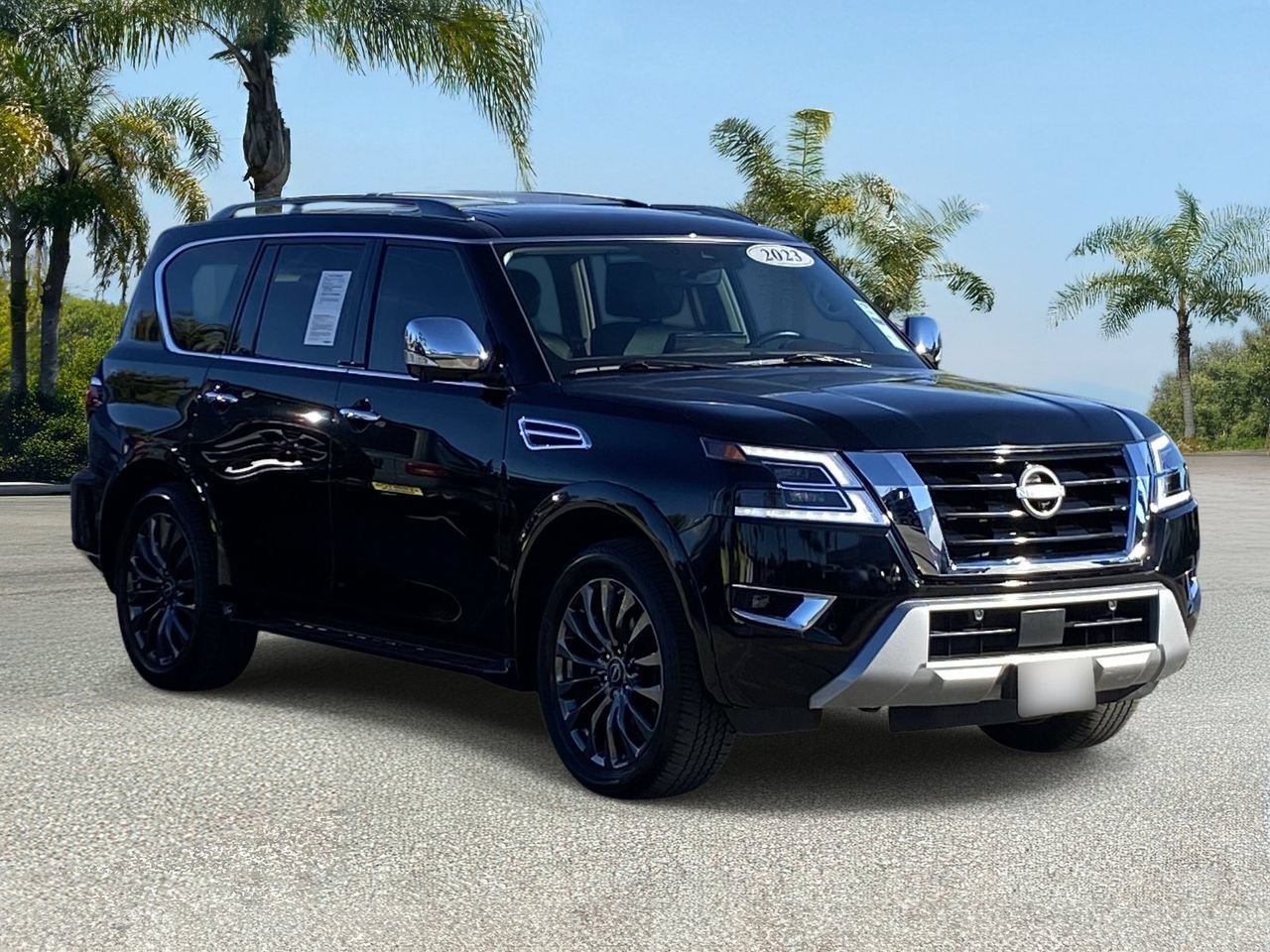 Used 2023 Nissan Armada Platinum w/ Captain's Chairs Package RWD image 6