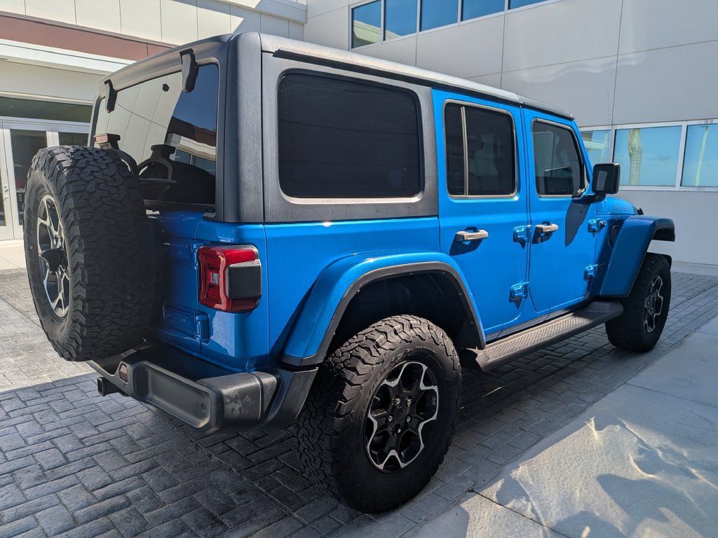 Used 2021 Jeep Wrangler Unlimited Rubicon 4xe w/ Cold Weather Group AWD/4WD image 7