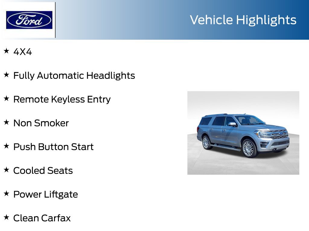 Used 2024 Ford Expedition Max Platinum AWD/4WD image 13